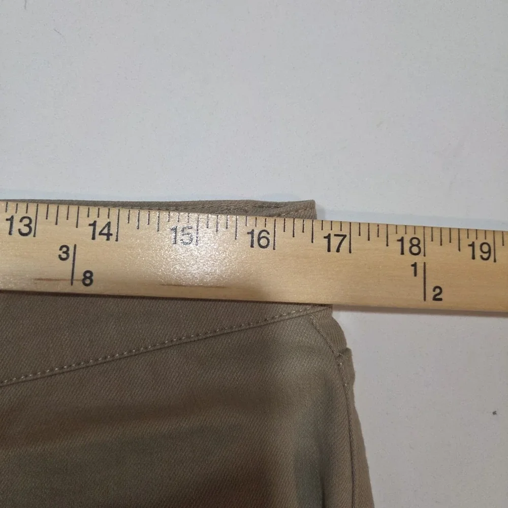 Under 510 Khaki Garment Dyed Stretch Tapered Leg Jeans Mens Size 33x27